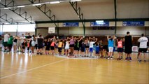 Basket en famille à l'Ecole du Limoges ABC en Limousin version danse
