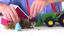 Tractors for Children _ Blippi Toys - TRACasdTOR SONG _ Blippi Toys
