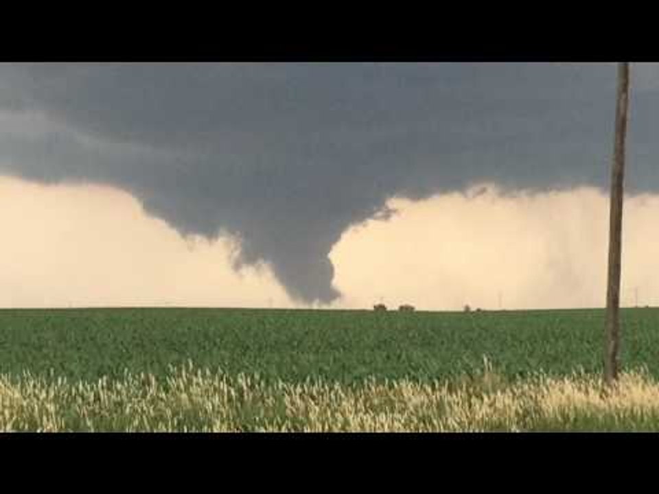 Tornado Forms in Fields Near Prairiebug