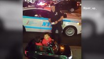 Police Officer Pulls Over Little Motorist for 'Reckless Adorability'