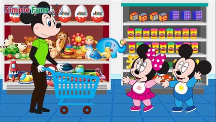 Mickey Mouse Daddy Has a Sneaky Baby at Hospital New Episodes! Minnie Mouse, Donald Duck N