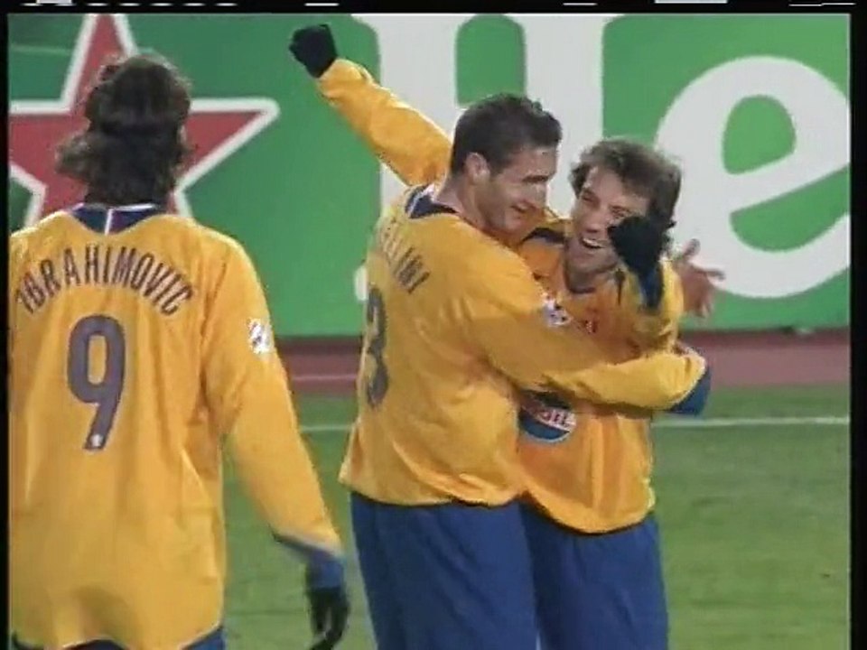 Rapid Vienna - Juventus 1-3 (07.12.2005) 6a Giornata, Gironi CL