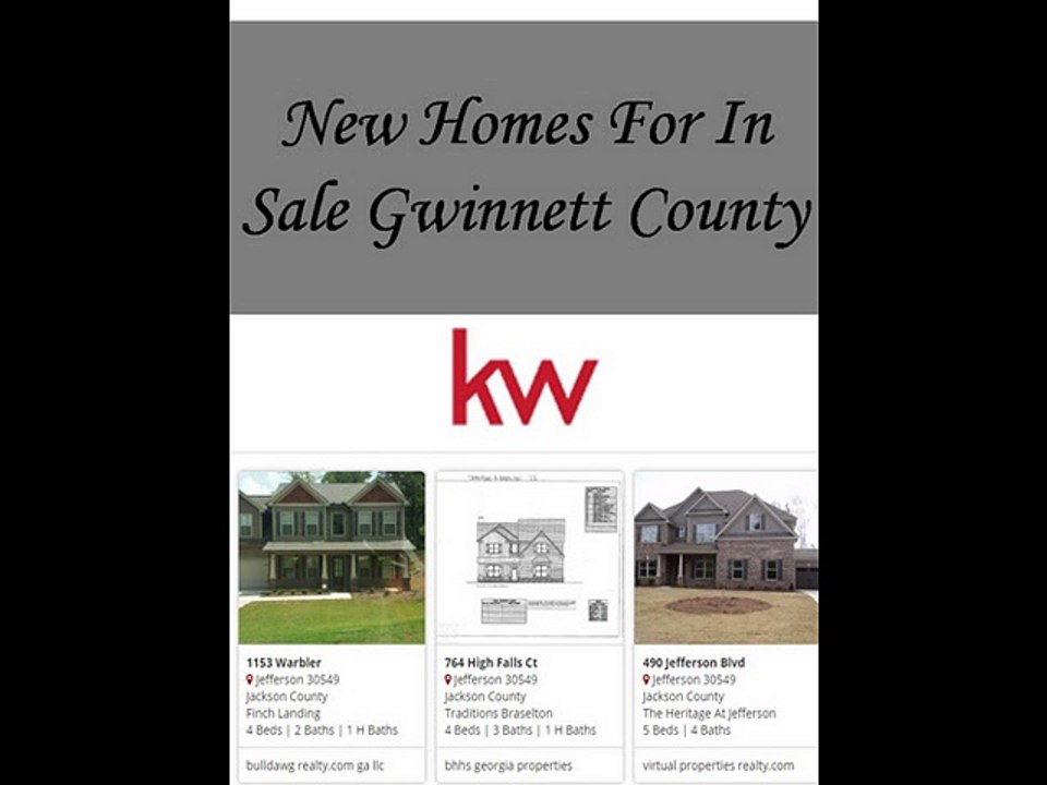 New Homes For In Sale Gwinnett County