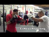 eddie alicea working for his espn fight EsNews Boxing