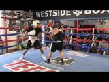 top prospect nick arce sparring at westside boxing EsNews Boxing