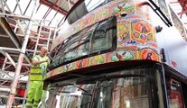Emerging Pakistan branding on London double-decker buses