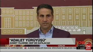 HDP Adalet Yürüyüşüne Katılacak Ahmet Yıldırım'dan Sert Sözler