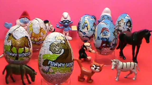 Яйца Яйца Добрее Смурфики сюрприз сюрприз игрушка Smurfs