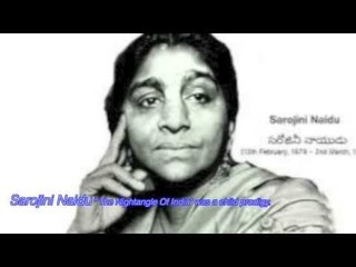 sarojini Naidu