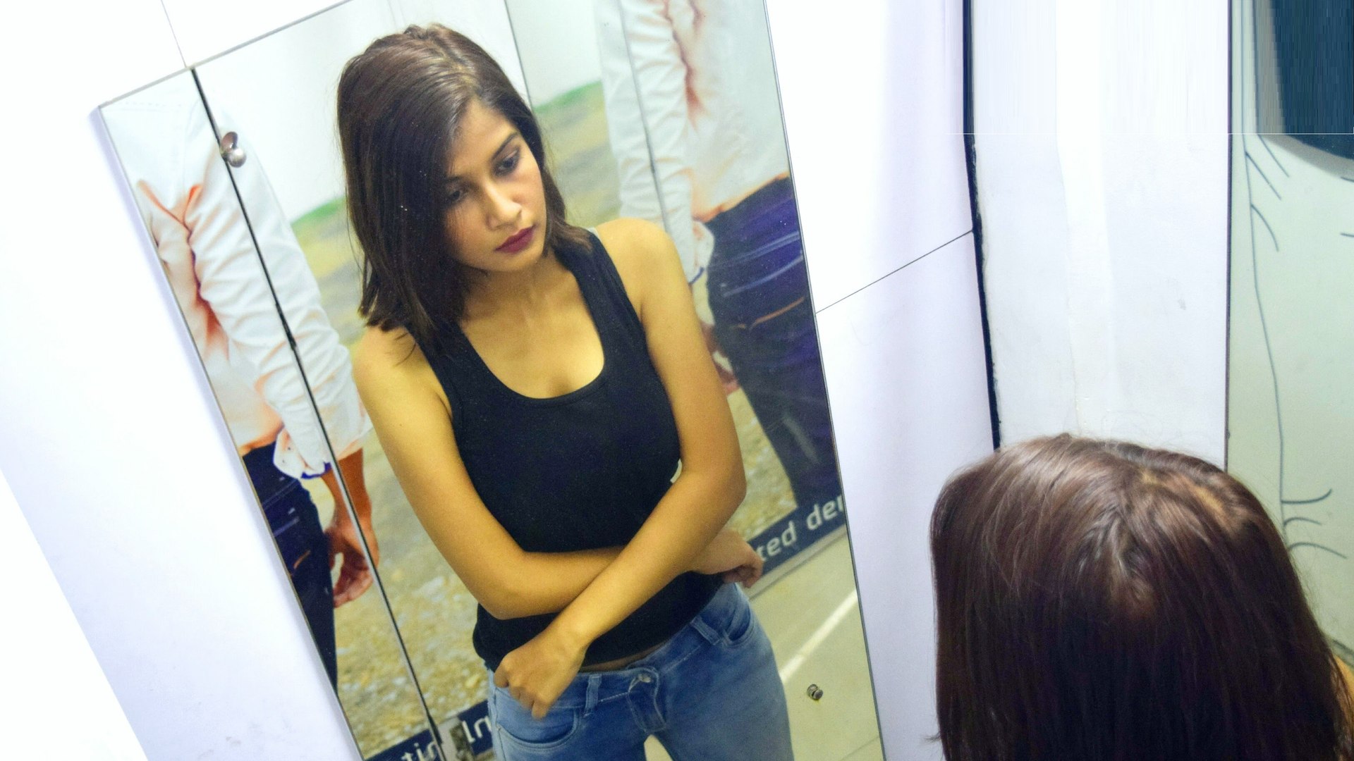 Tamil girls dress change video