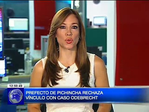 Prefecto de Pichincha rechaza acusaciones que lo vinculan con el caso Odebrecht