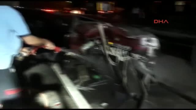 Tekirdağ Çorlu'da Zincirleme Trafik Kazası 3 Yaralı