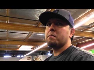 eddie alicea gets ready for his espn fight EsNews Boxing