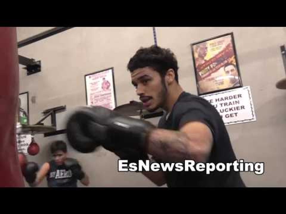 eddie alicea beast mode ready for espn fight EsNews Boxing