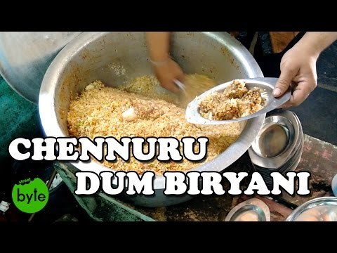 Chennuru Dum Biryani Making - Rayalaseema Special - Indian Street Food