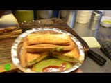 Veg Grilled Sandwich, Indian Street Food- Amazing food in Hyderabad