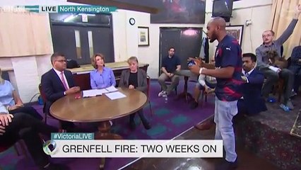 Grenfell survivors heckle housing minister at televised meeting  UK news  The Guardian