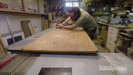 Family Handyman Sign Build