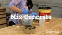 Make Concrete House Numbers