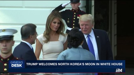 i24NEWS DESK | Trum welcomes South Korea's Moon in White House | Thursday, June 29th 2017