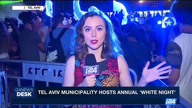 i24NEWS DESK | Tel Aviv municipality hosts annual 'White Night' | Thursday, June 29th 2017