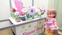 お花屋さん お店屋さんごっこ メルちゃんおままごと _ Flower Shop , Mell