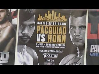 Jeff Horn I Am A Pressure Fighter Warns Pacquiao Of What He Brings! EsNews Boxing