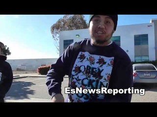 neno arrives at camp EsNews Boxing