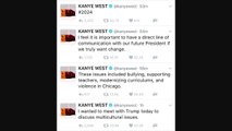 Kanye West Meets with President Elect Donald Trump to Discuss