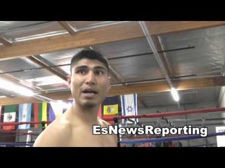 mikey garcia on going to a jay z concert EsNews Boxing
