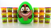Huevo gigante guardia Niños rey León jugar Pumba sorpresa el juguetes con doh