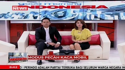 Harta Benda Raib, Modus Pecah Kaca Mobil