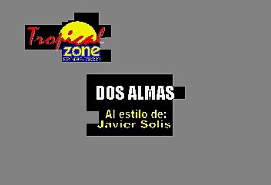 Dos almas - Javier Solis (Karaoke)