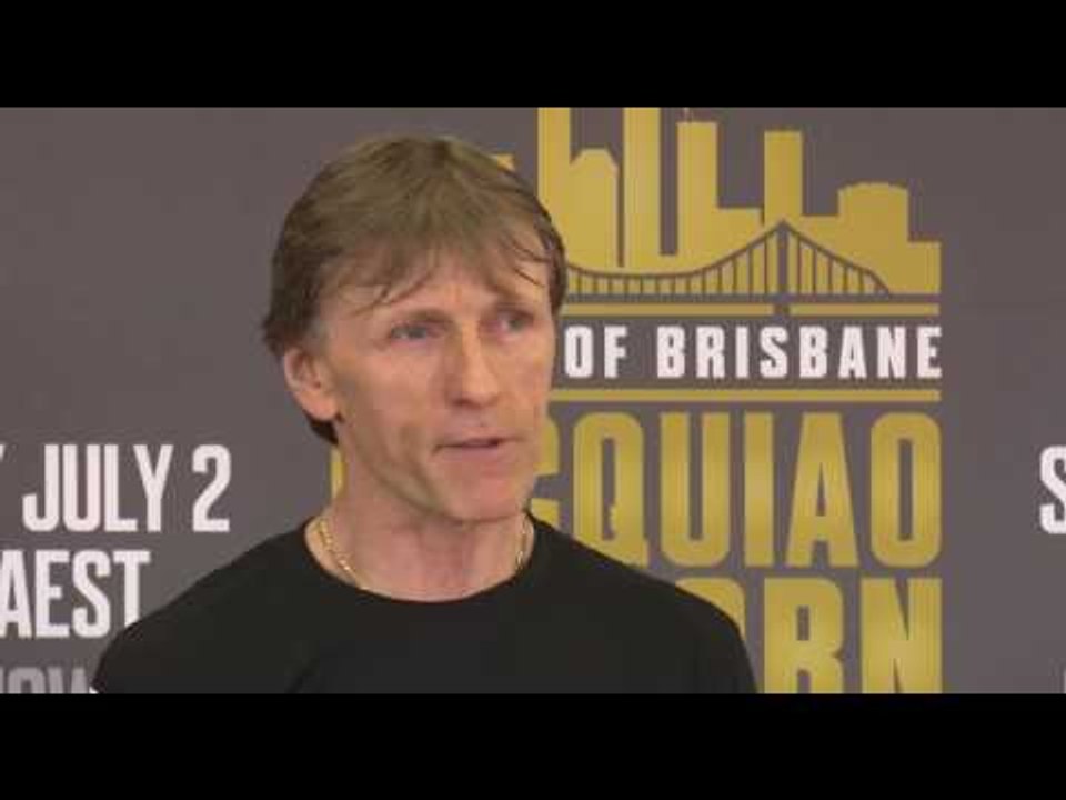 Team Jeff Horn Pacquiao Just Another Guy In Ring With Two Fists His Past Dont Matter EsNews Boxing