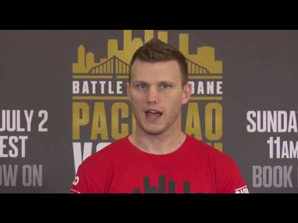 Jeff Horn All Smiles On Fighting Manny Pacquiao - will he smile after fight? EsNews Boxing