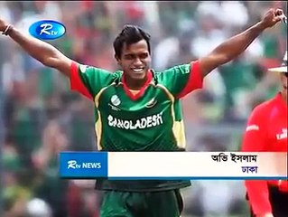 Cricketer Rubel and Happy