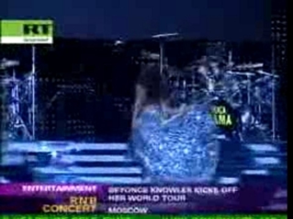 Bootylicious Beyonce wows Moscow