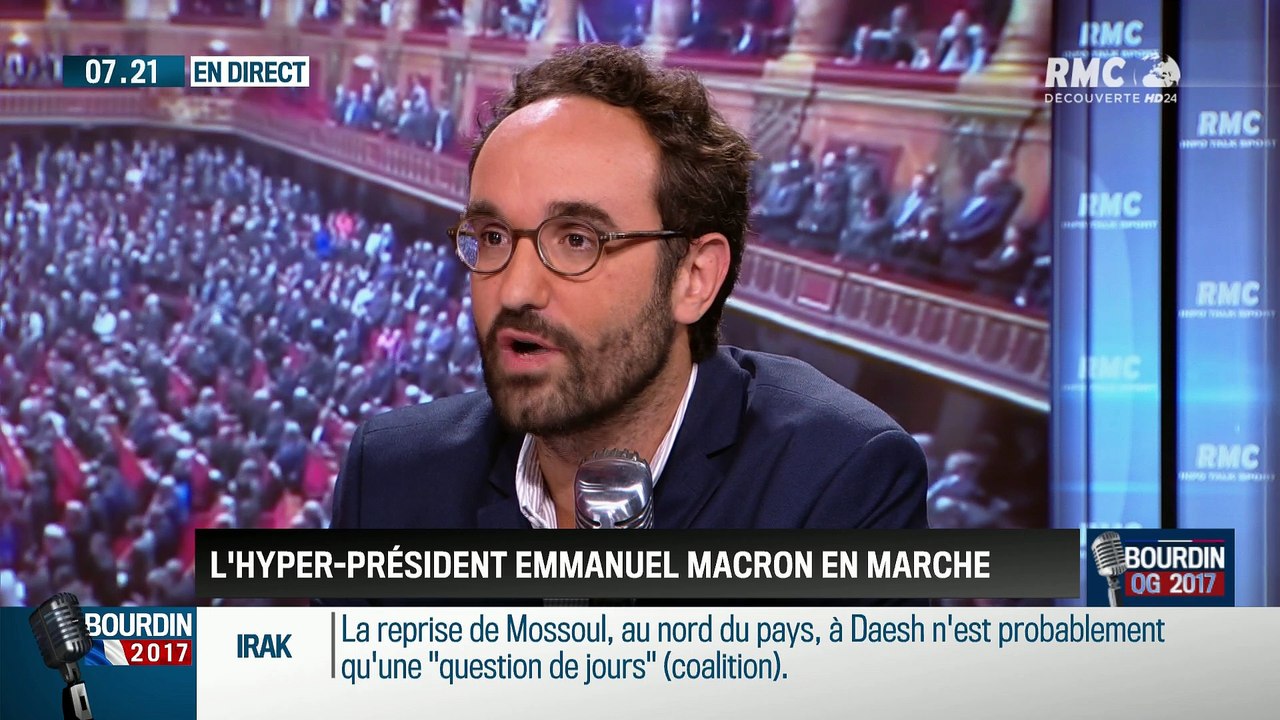 QG Bourdin 2017 : L'hyper-président Emmanuel Macron en marche - 30/06