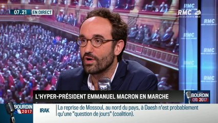QG Bourdin 2017 : L'hyper-président Emmanuel Macron en marche - 30/06