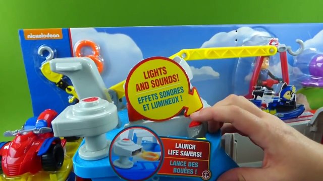 Paw Patrol Toys Sea Patroller Boat with Sea Patrol Ryder ATV Marshall Chase Skye Rubble Ve