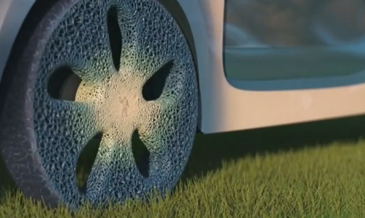 Ini Dia Ban Pintar Anti Bocor dan Anti Kempis