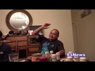 Mikey Garcia Back At Camp Ranch Dinner With Team EsNews Boxing