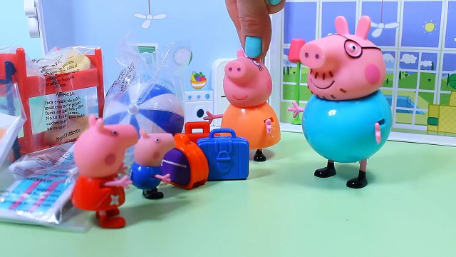 Пеппа свинья свинка пеппа мультик летняя вилла свинки пепы обзор игрушки пеппа королева негра