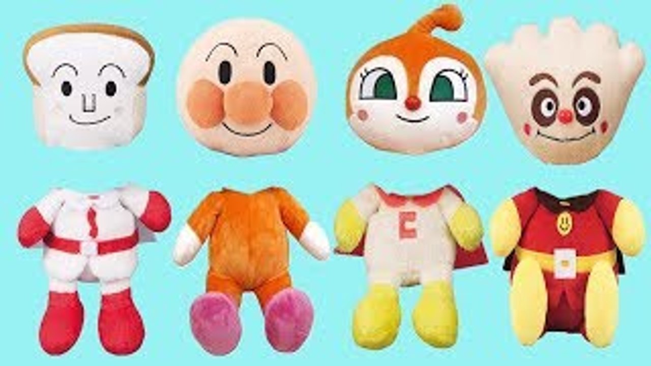 Wrong Heads Anpanman -アンパンマン ばいきんまん めいけんチーズ カレー...