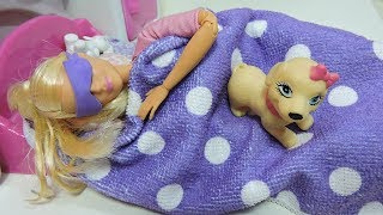 NOVELINHA :ROTINA da NOITE da BARBIE