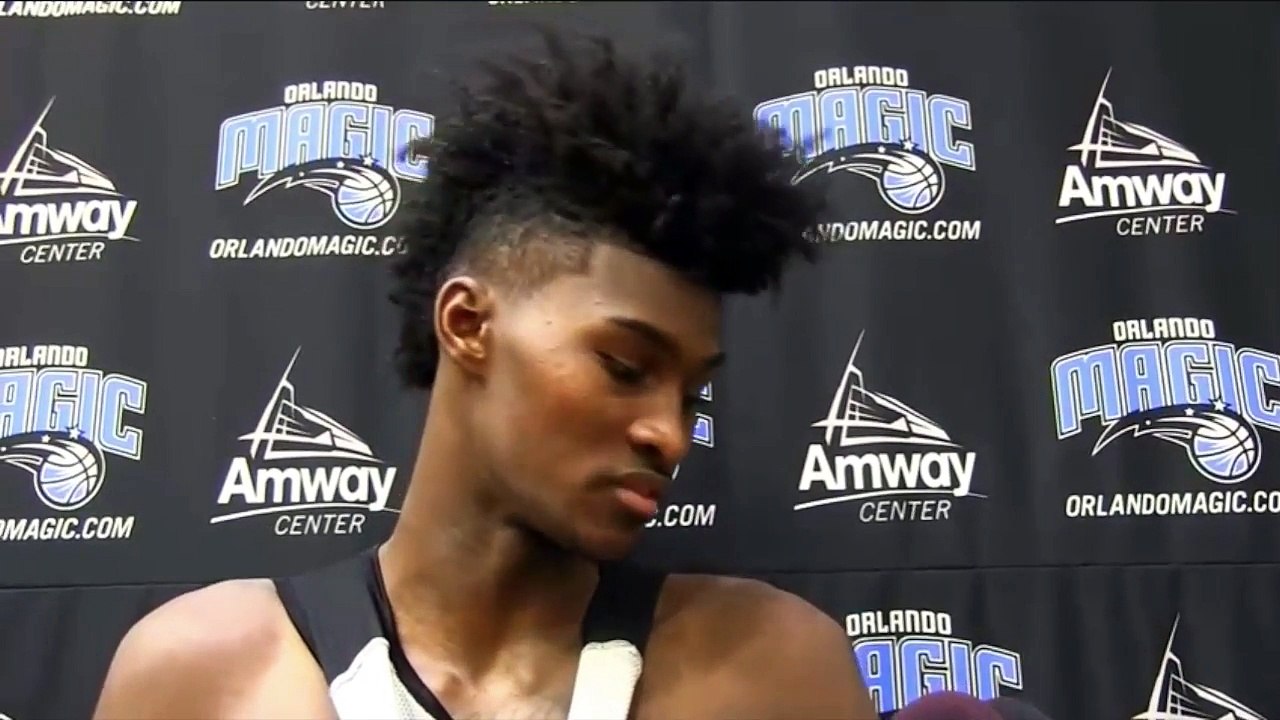 【NBA】Jonathan Isaac Pre Summer League Interview  2017 NBA Summer League  June 30,2017