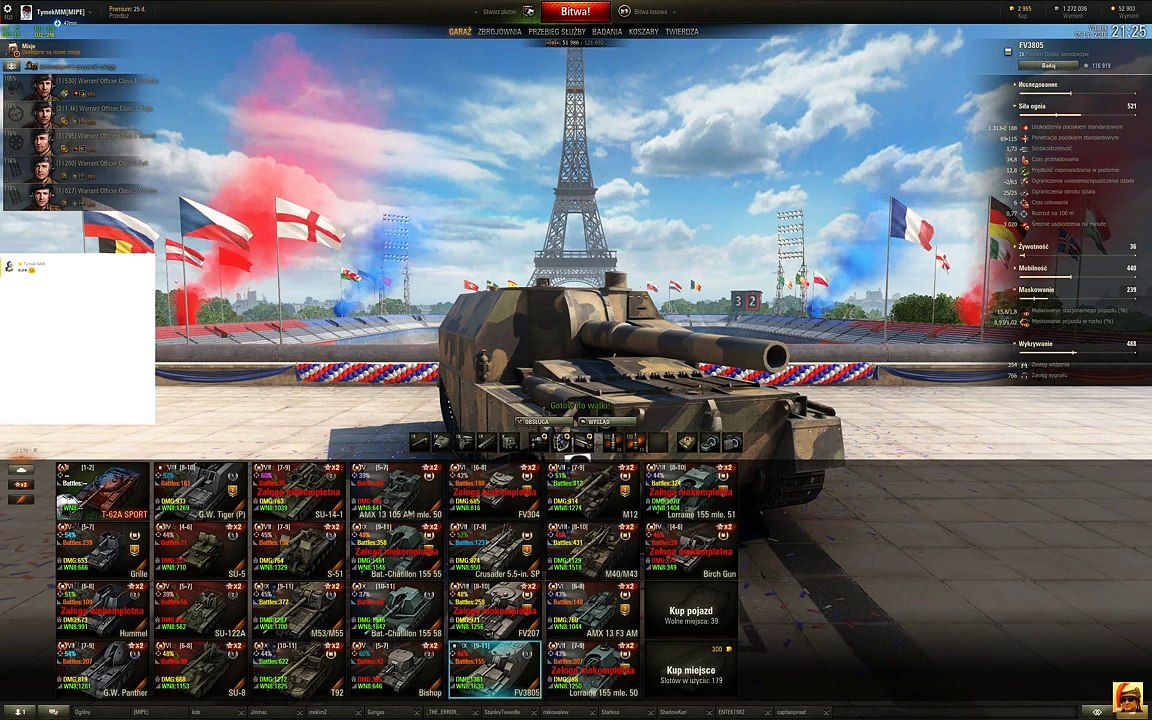 Live Stream #028 A - WOT on GTX 1070 2560x1600 max settings