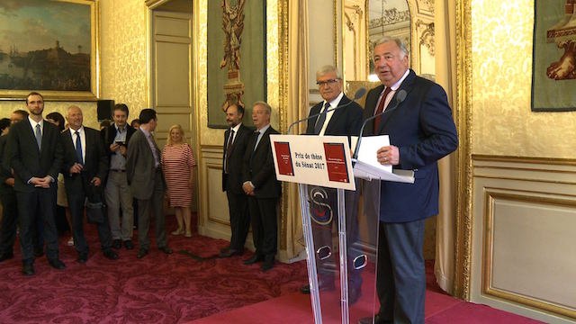 [Événement] Remise du Prix de thèse du Sénat 2017, et du Prix de la Fondation Jacques Descours Desacres