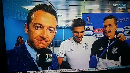 Draxler, Türkçe konuşuyor