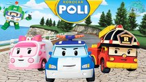 Coche Feliz Nuevo rompecabezas año Niños para de dibujos animados rompecabezas poli AGV Robocar Poli